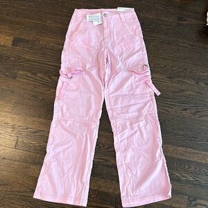 American Eagle Outfitters Light Pink Trousers